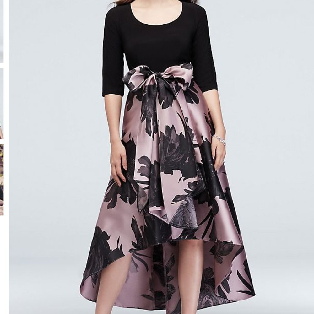 *NEW WITH TAGS R&M Richards High-Low A-Line Dress